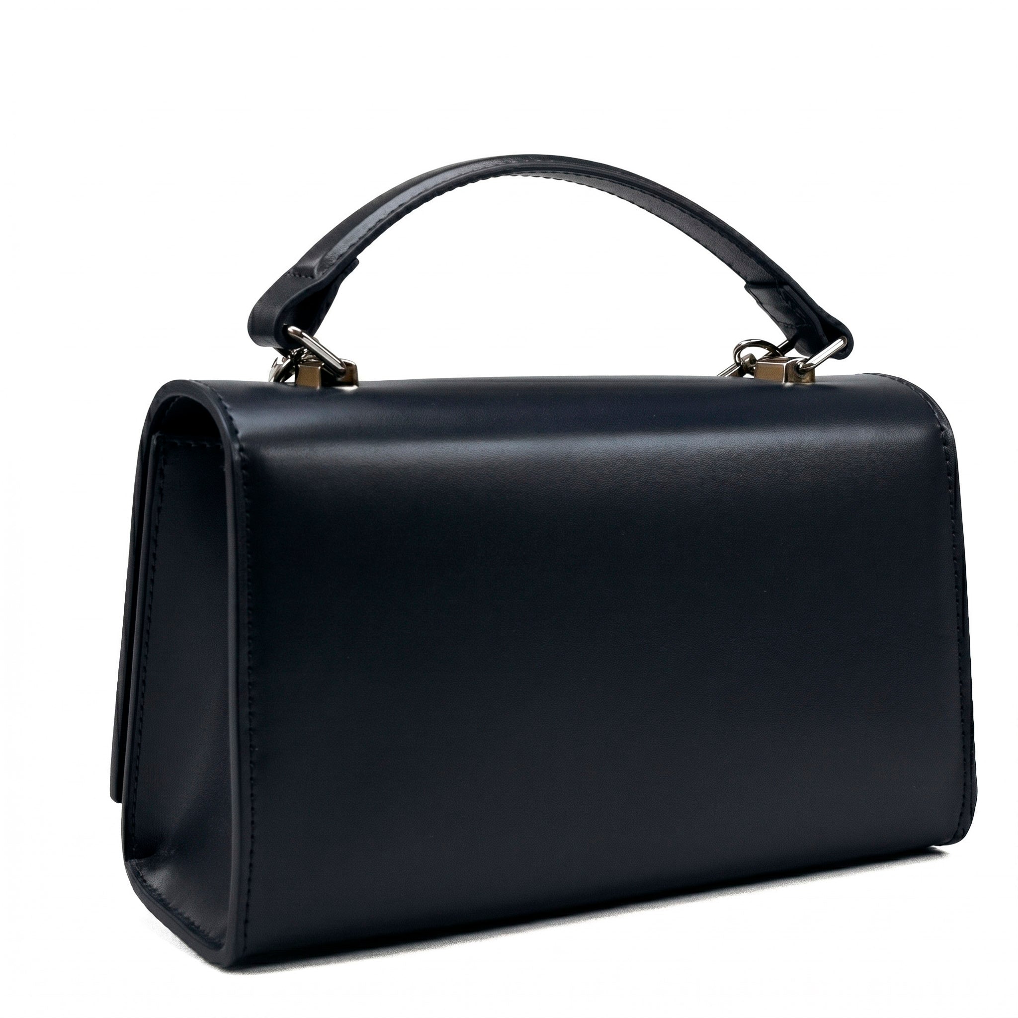 Valmio Rinora Leder Damenhandtasche - Schwarz
