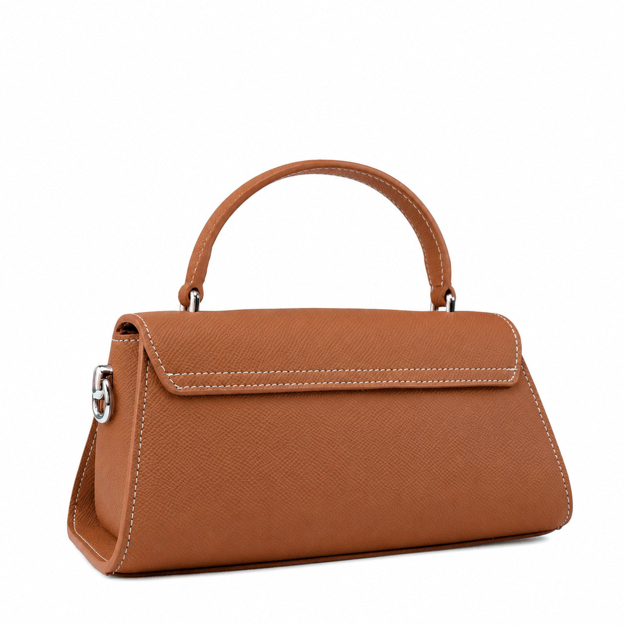 Valmio Rivana leather women's handbag - brown