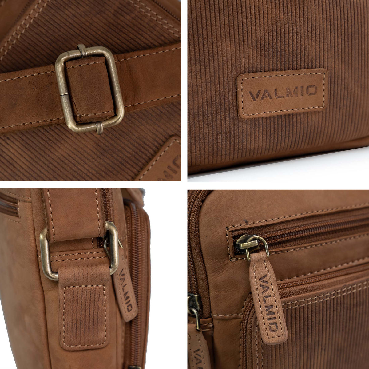Valmio Craft Umhängetasche Dunkelbeige