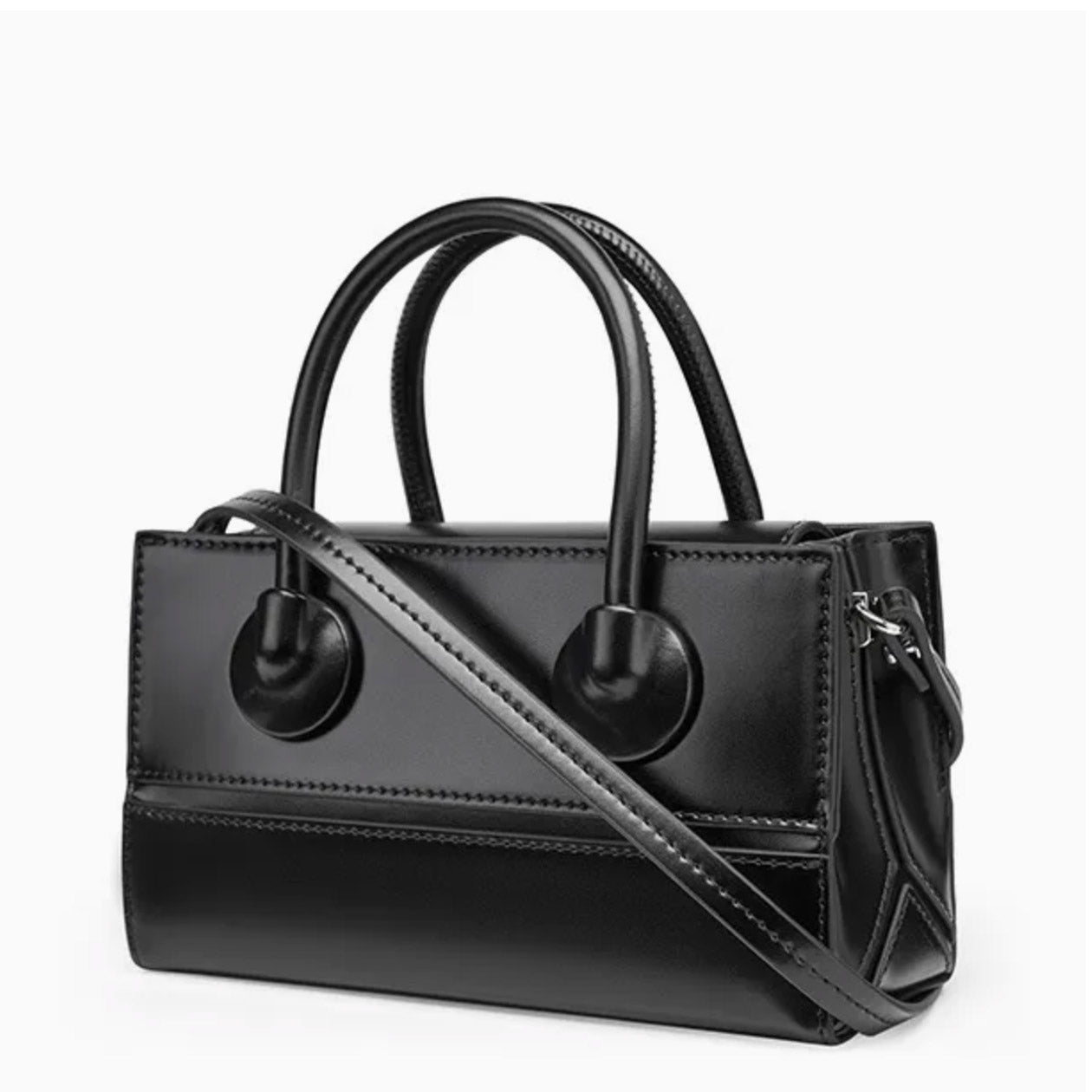 Valmio Relina Leather Women's Bag - Black