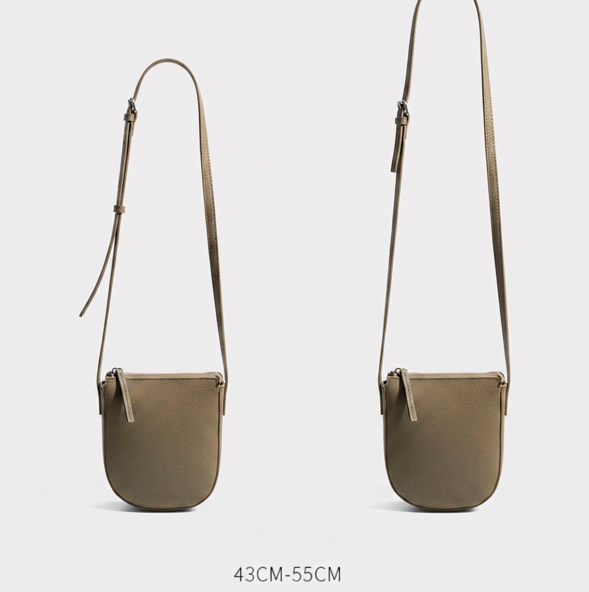 Valmio Calina Leder Damen Tasche - Braun