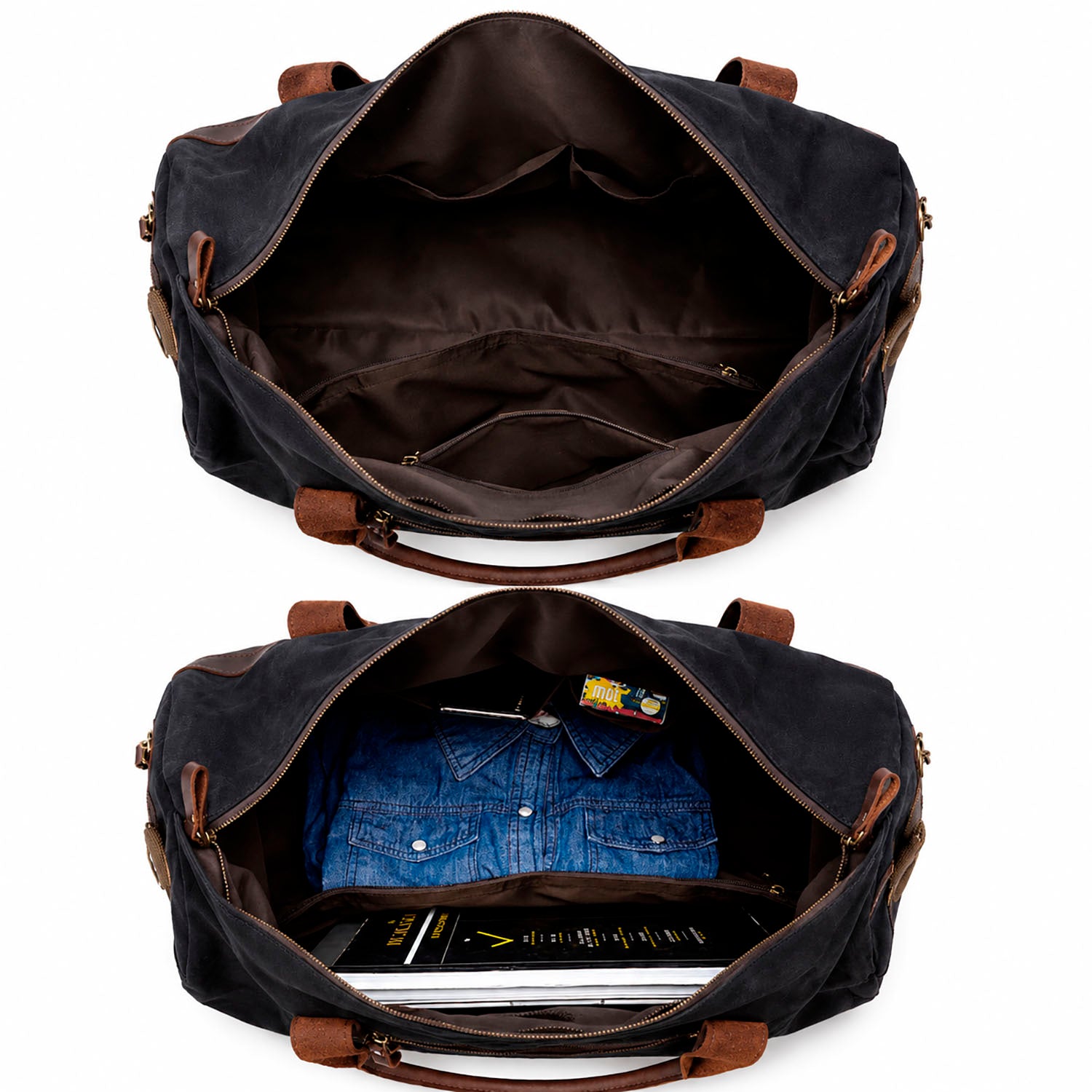 Valmio Chester Black Weekend Travel Bag