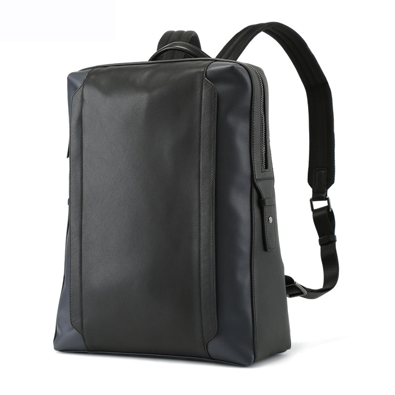 Leder-Rucksack Valmio Sterling – Schwarz
