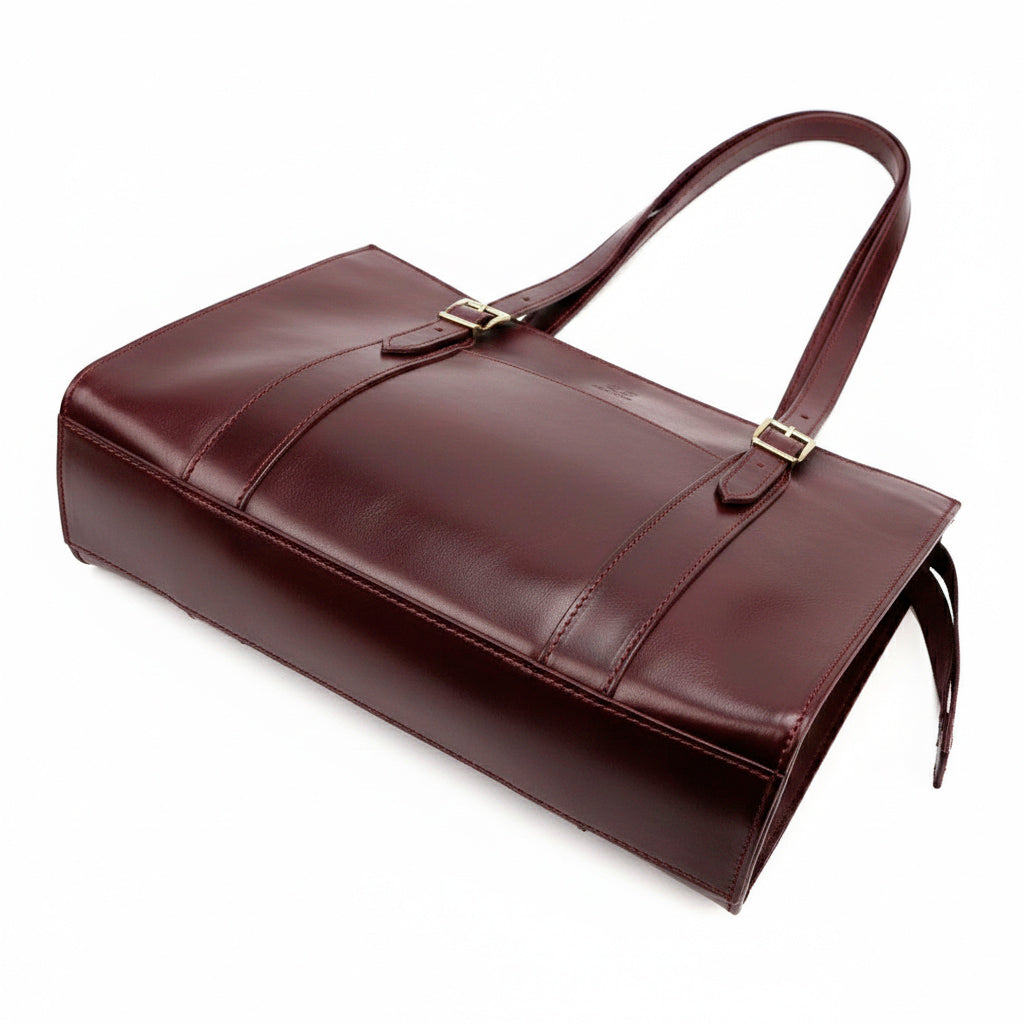 Florence 54 Burgunderrote Ledertasche
