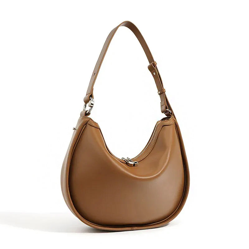 Valmio Lorina Leder Damen Tasche - Dunkelbraun