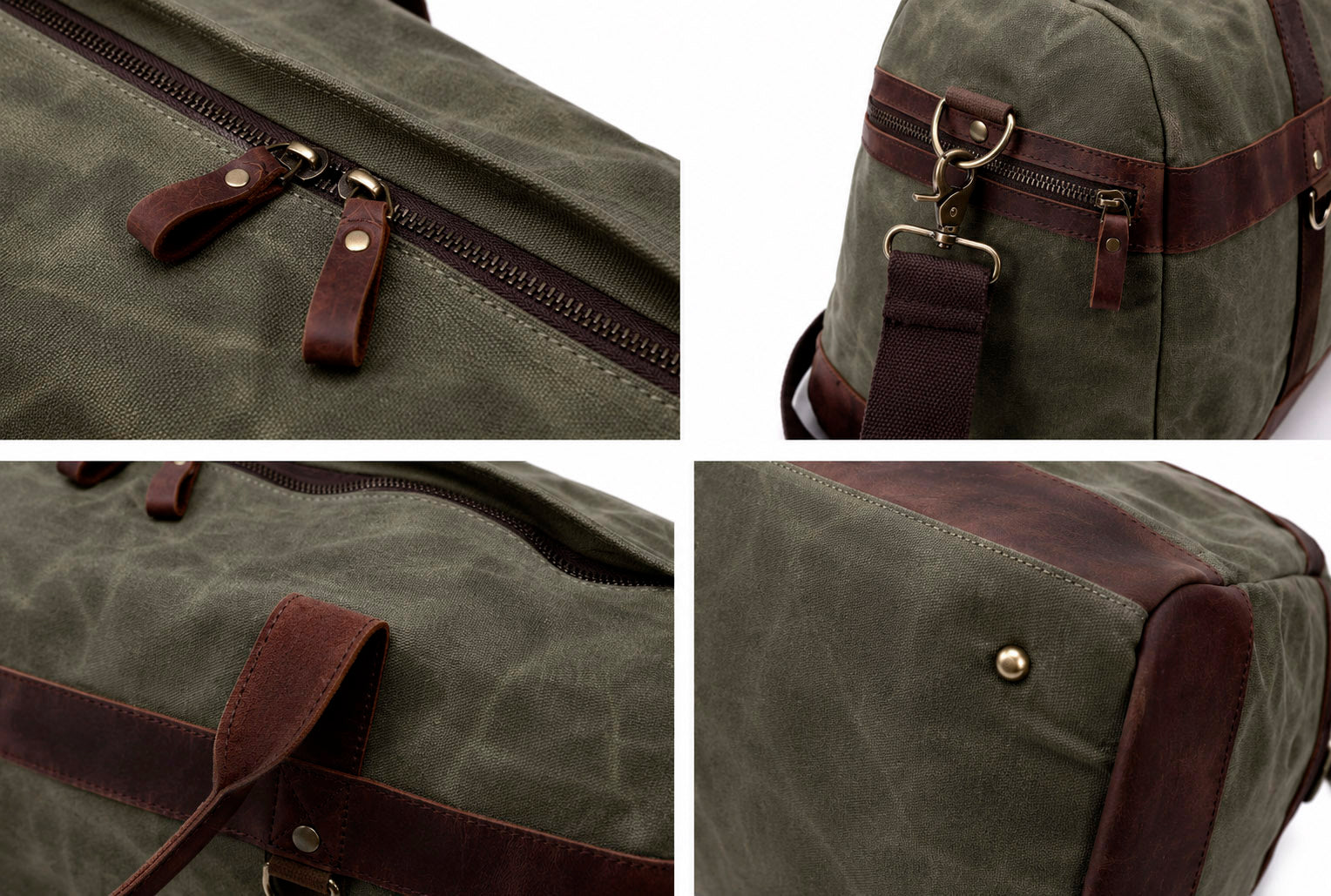 Valmio Chester Green Weekend Travel Bag
