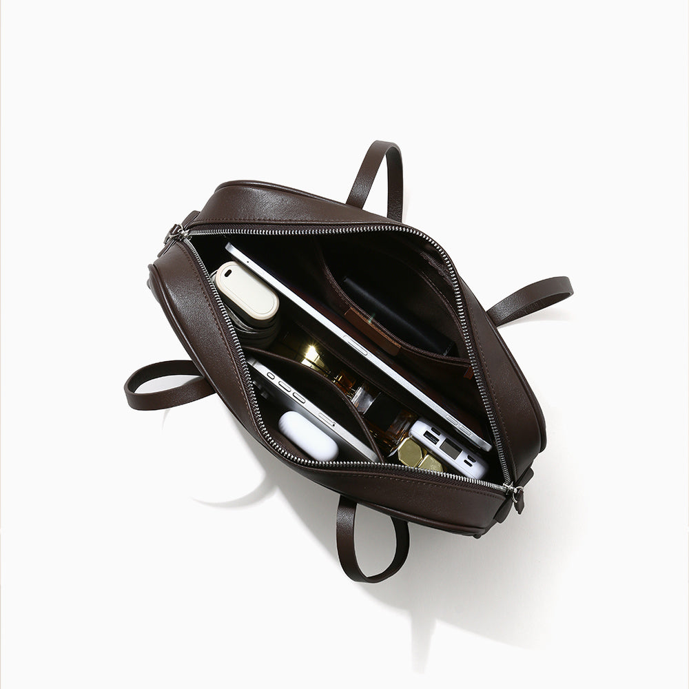 Valmio Renora Leder Damenhandtasche - Braun