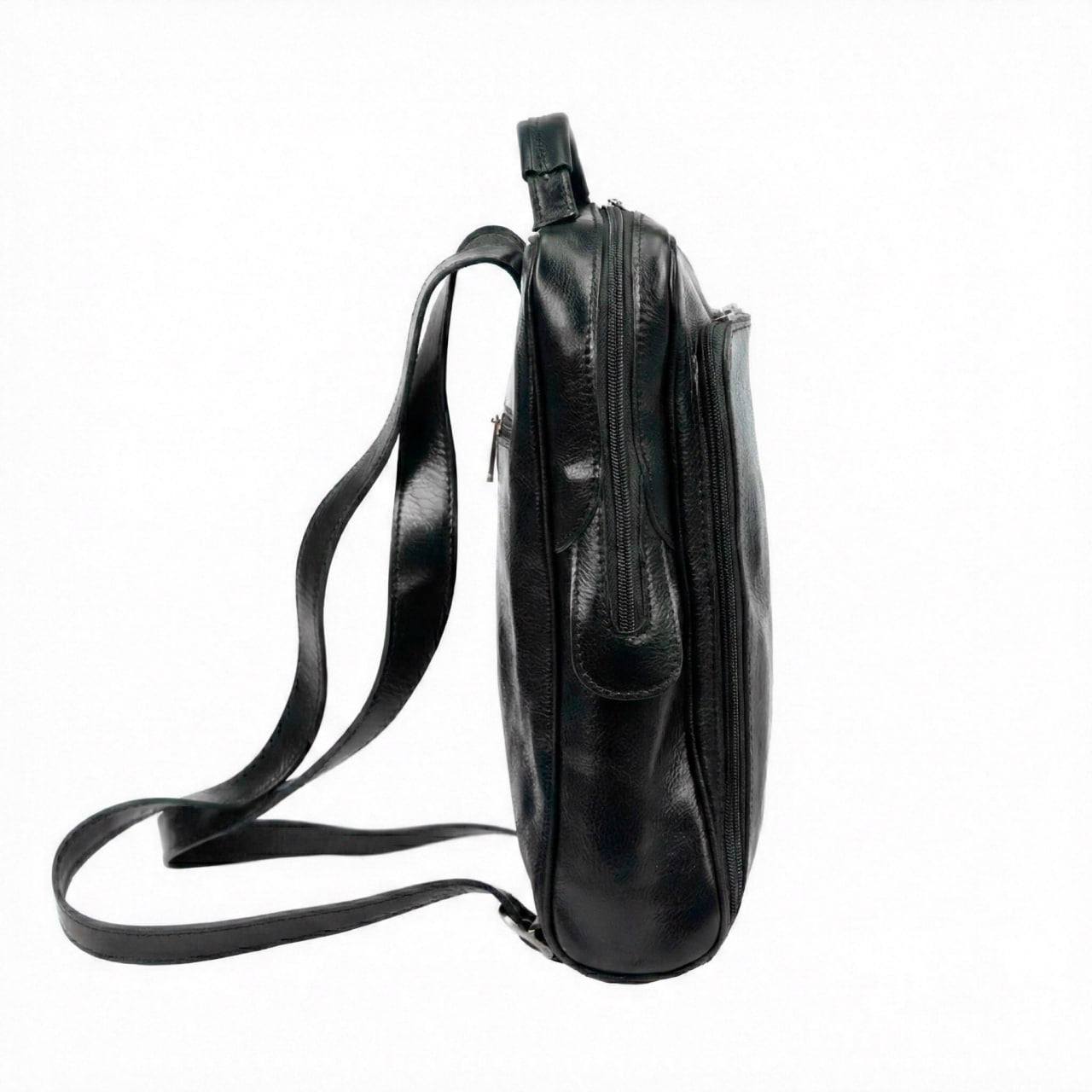 Leather Backpack Florence 2004 Black
