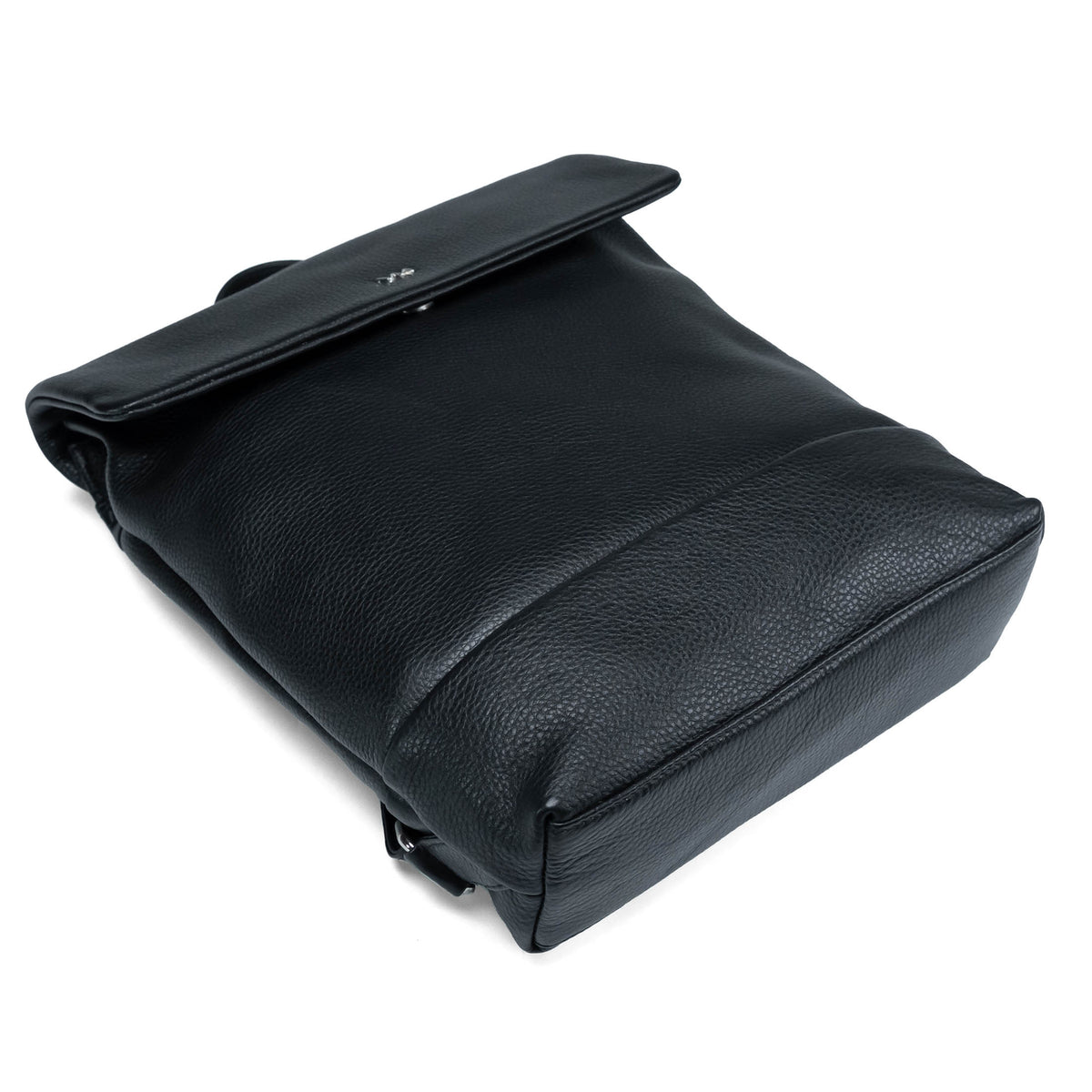 Valmio Loro Women's Leather Backpack - Black