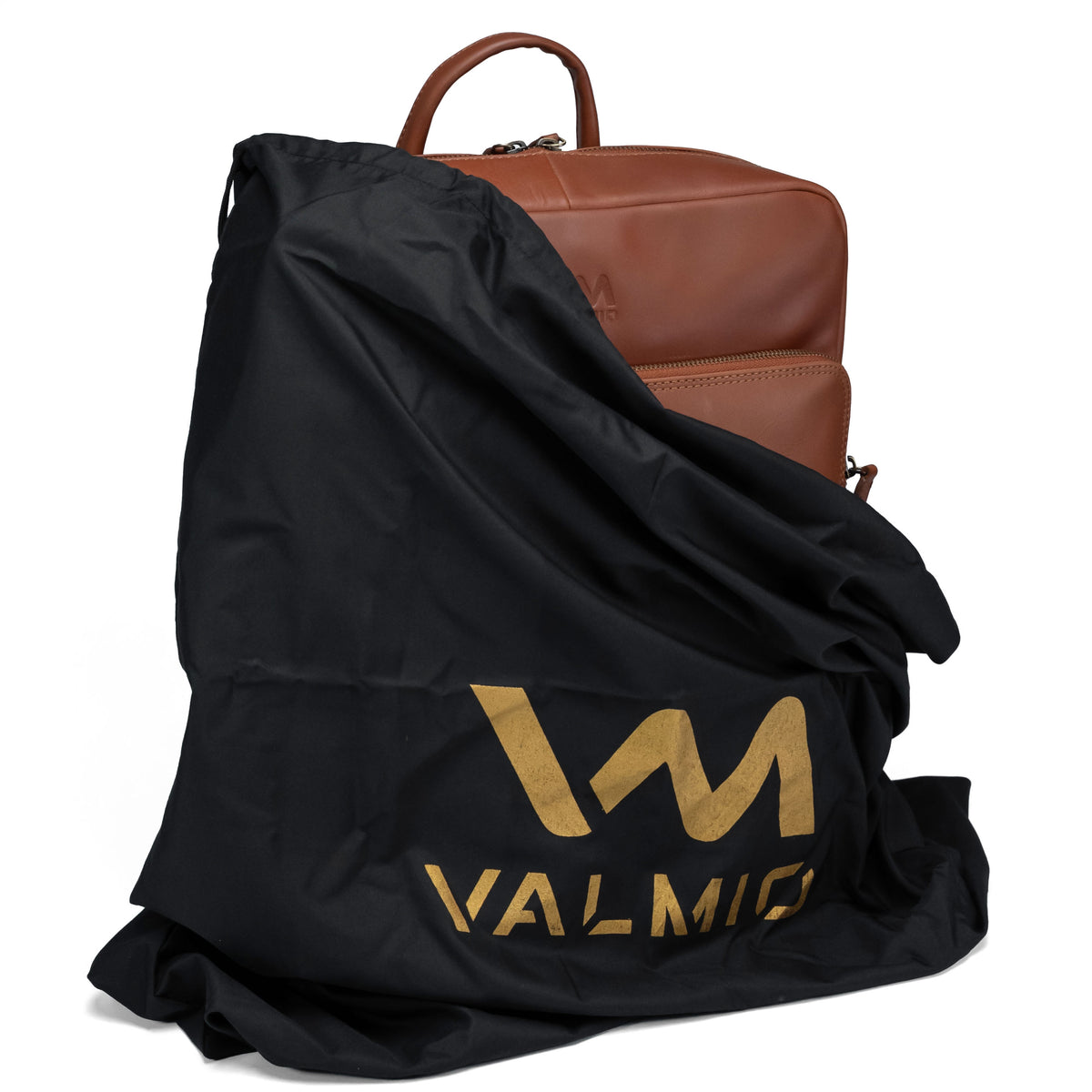 Valmio Axis Lederrucksack Cognac