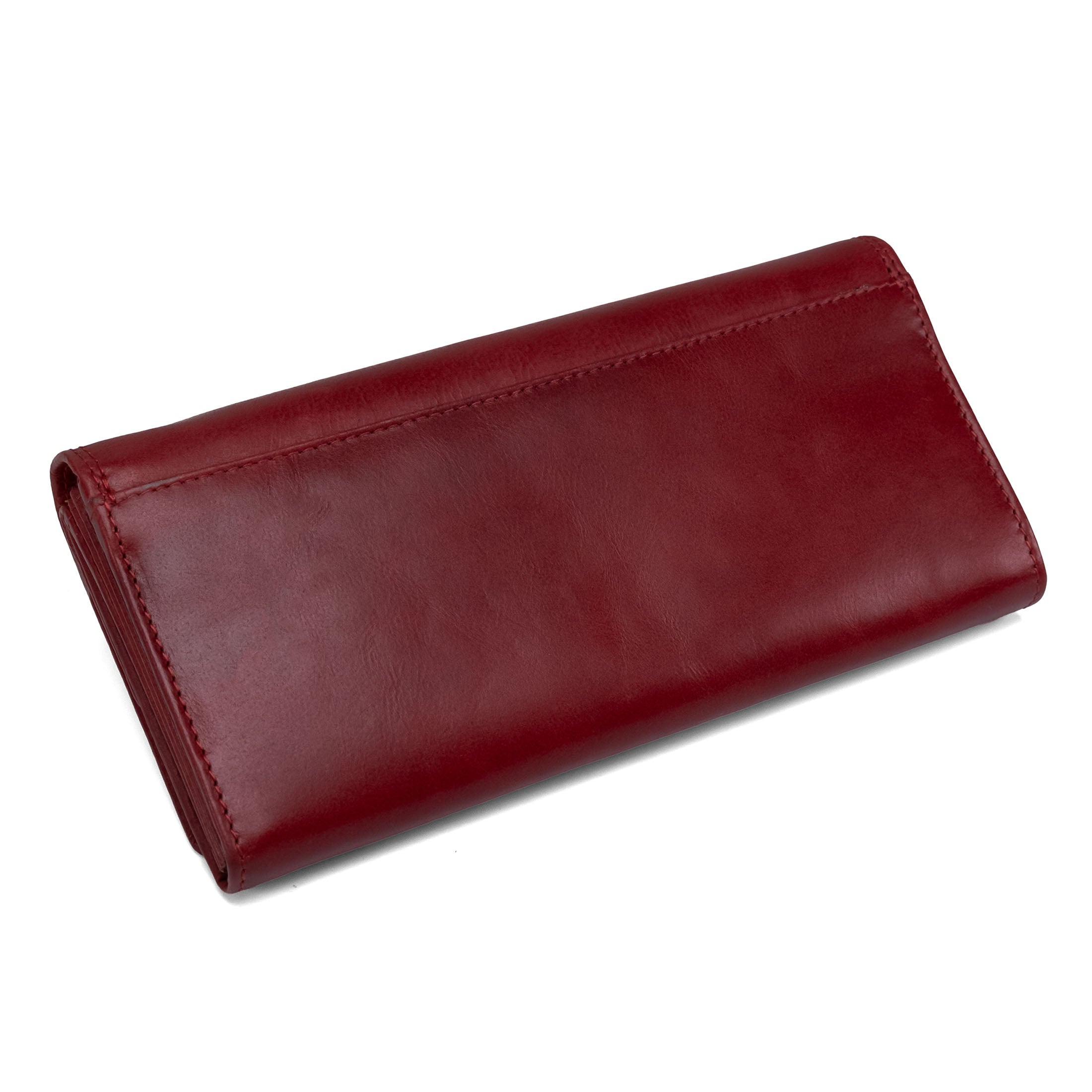 Women's Leather Wallet Valmio Kelimutu 2437 Portwine