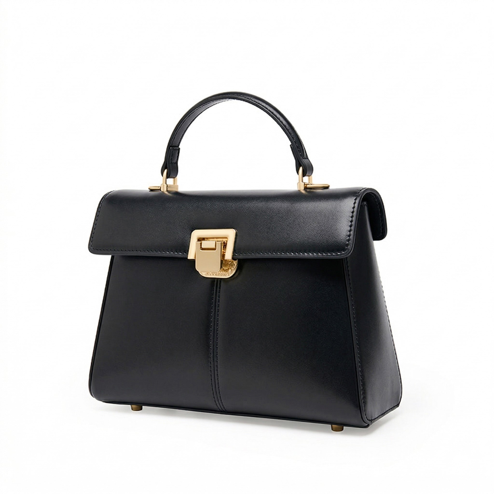 Valmio Nerona Leder Damen Tasche - Schwarz