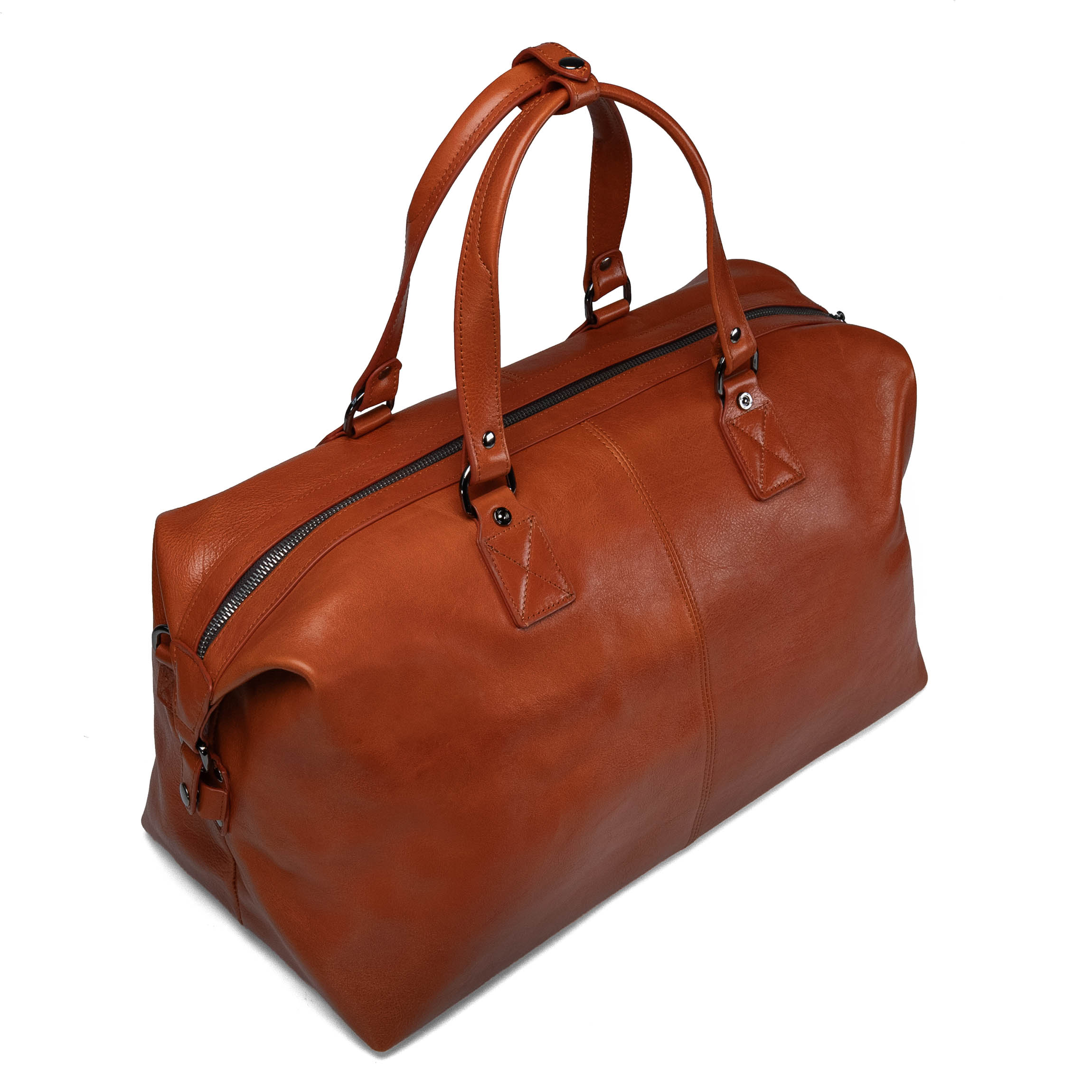 Braune Leder-Reisetasche Valmio Kane