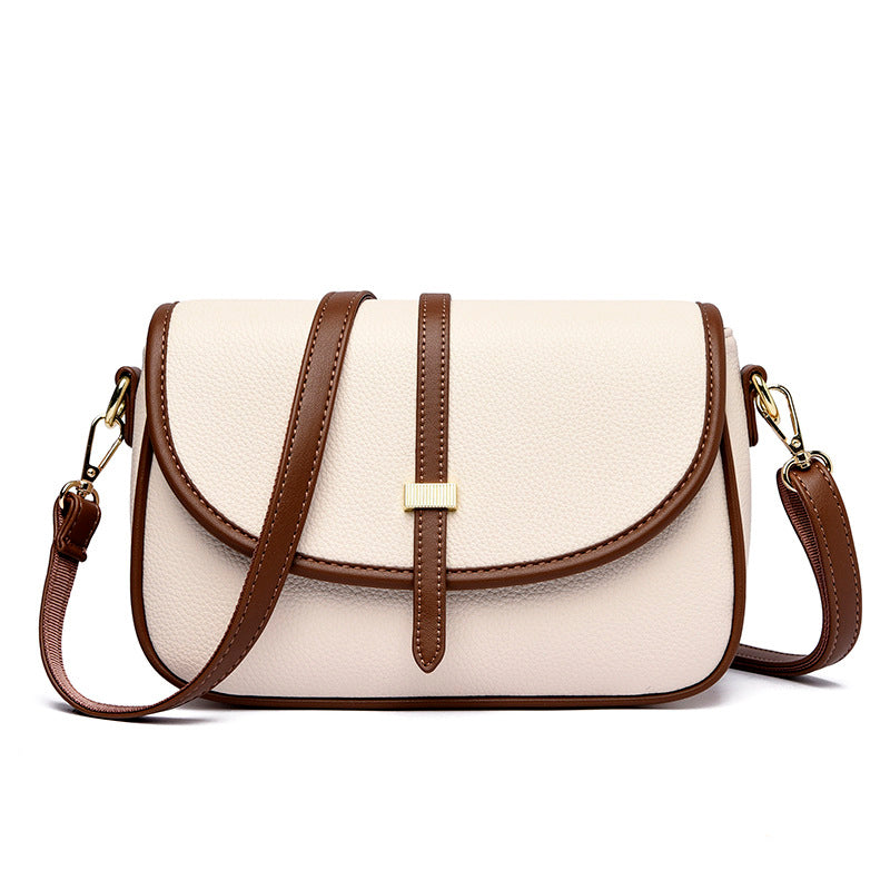 Valmio Valina Leather Women's Bag - White