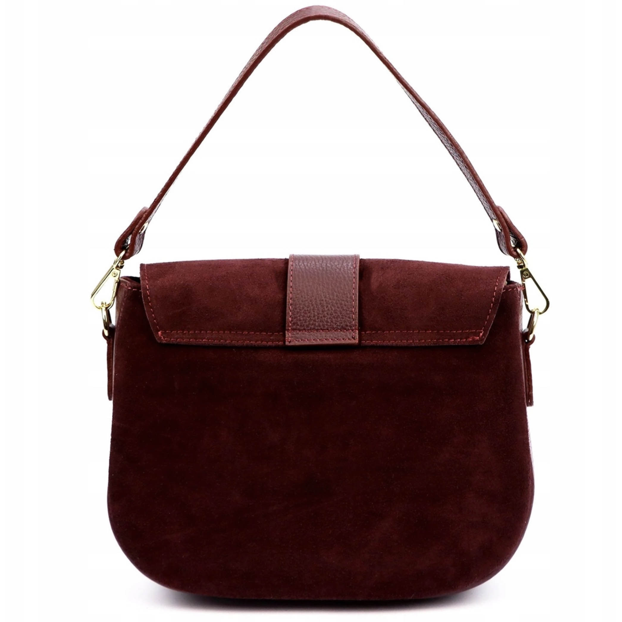 Luka 26-001 Burgundy Leather Handbag
