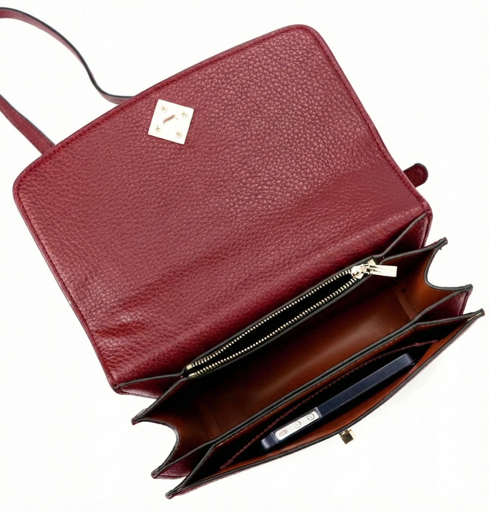 PIERRE CARDIN 2026 Schwarze Handtasche aus umweltfreundlichem Leder