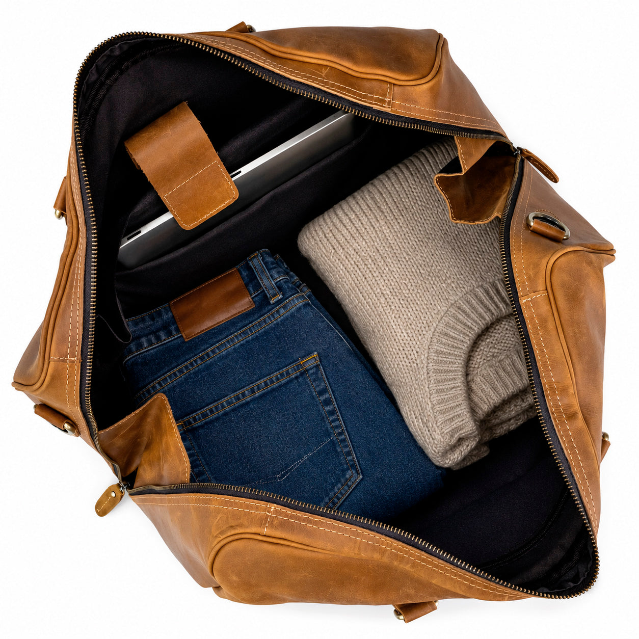Valmio Vintage 2.0 Leder-Reisetasche