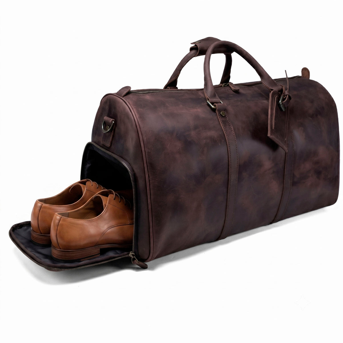 Valmio Torvo Leder-Reisetasche