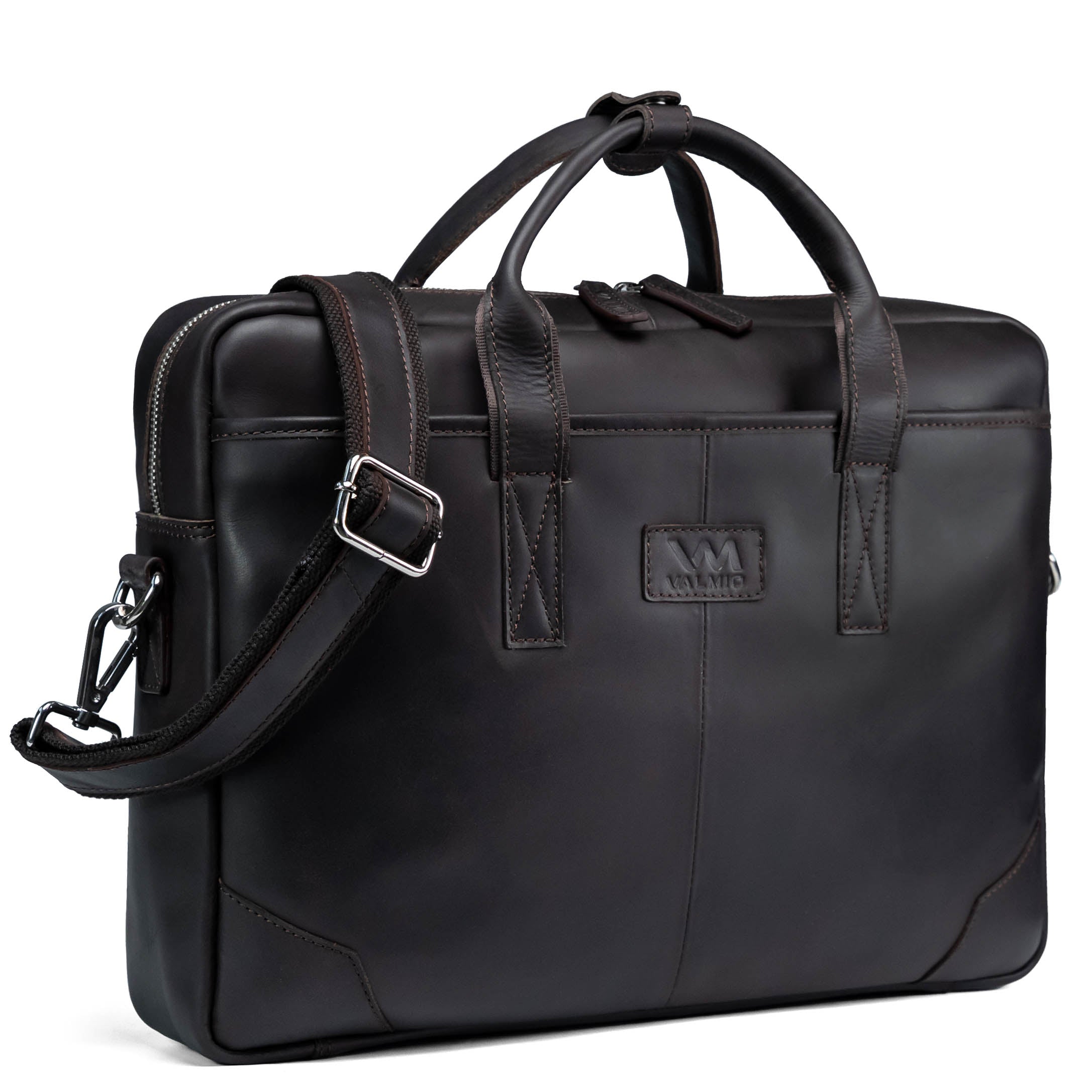 Leder-Laptoptasche Denton 2.0