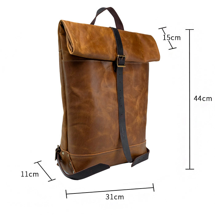 Valmio Bravado Leder-Rucksack