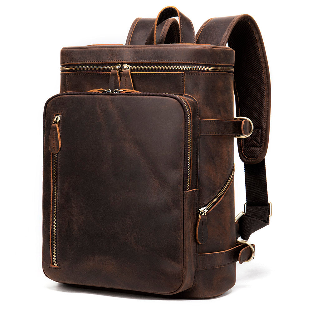 Valmio Dover Leather Backpack